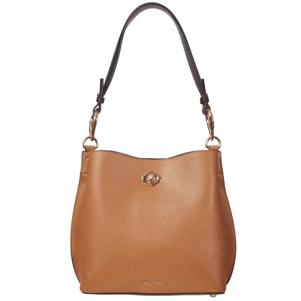 Grey discount bucket handbag